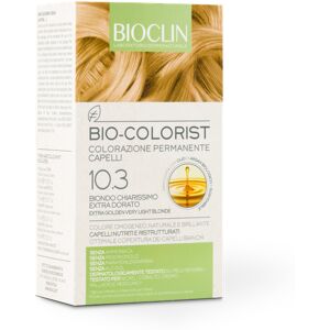 Bioclin Bio-Colorist 10.3 Biondo Chiarissimo Extra Dorato Tintura Naturale Capelli