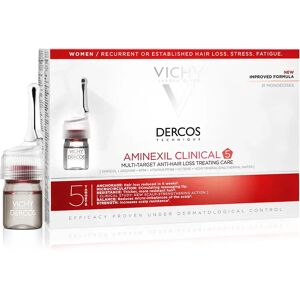 Vichy Dercos Aminexil Intensive 5 Trattamento Anticaduta Donna 21 Fiale