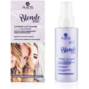 Alama No-Yellow Spray Idratante Extra Soft&Shin per Capelli Biondi 100 ml