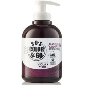 S.O.S. Color & Go S.O.S Color & Go Maschera Capelli Colorante Viola 300 ml