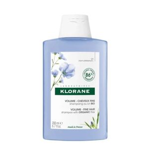 Klorane Shampoo al Lino Volumizzante Capelli Sottili 200 ml