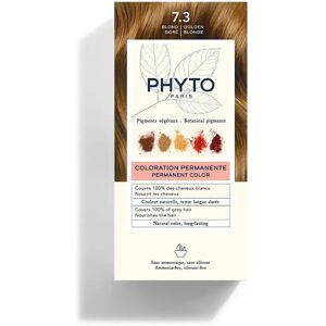 Phyto Paris Phyto Phytocolor 7.3 Biondo Dorato Colorazione Permanente Per Capelli Kit Tintura