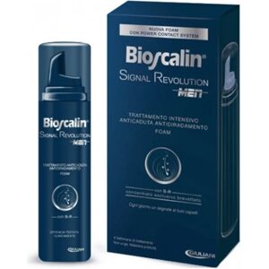 Bioscalin Signal Revolution Men Trattamento Intensivo Anticaduta Antidiradamento Schiuma 75 ml