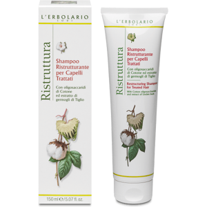 L'Erbolario Shampoo Capelli Trattati Ristruttura 150 ml