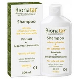 Boderm Bionatar - Shampoo per il trattamento di psoriasi e dermatite seborroica 300 ml