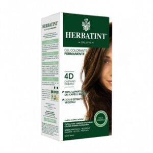 Herbatint Gel colorante permanente N. 4D Castano Dorato 300 ml