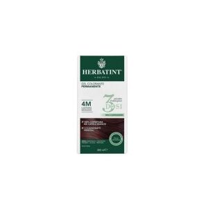 Herbatint 3 Dosi - Gel Colorante permanente 300 ml - 4M Castano Mogano