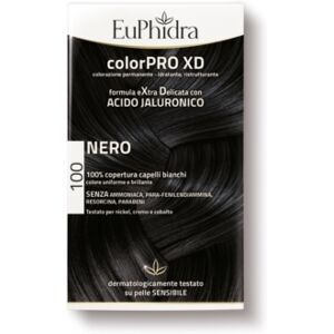 EuPhidra Linea Colorpro Xd Colorazione Extra-Delixata Senza Ammoniaca 100 Nero