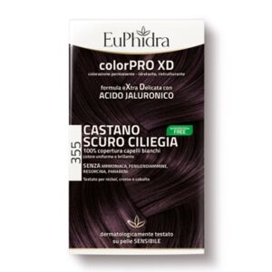 EuPhidra Linea Colorpro Xd Colorazione Extra-Delixata 355 Castano Scuro Ciliegia