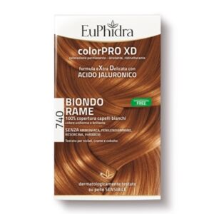 EuPhidra Linea Colorpro Xd Colorazione Extra-Delixata 740 Biondo Rame