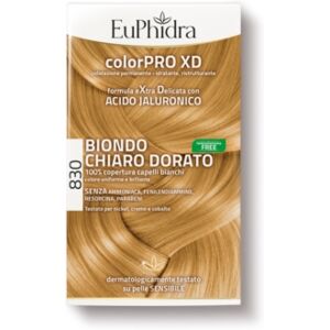 EuPhidra Linea Colorpro Xd Colorazione Extra-Delixata 830 Biondo Chiaro Dorato