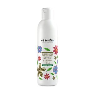 Essentiq Shampoo naturale per capelli grassi – ortica & scorza di limone, 250 ml