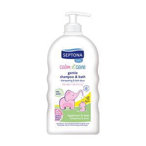 Septona Shampoo e bagnoschiuma per neonati – iperico & aloe vera, 500 ml