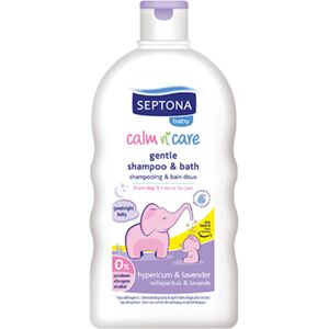 Septona Shampoo e bagnoschiuma per neonati – iperico & lavanda, 200 ml