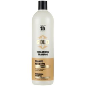 TH Pharma Shampoo per capelli GOLD – con acido ialuronico, 1000 ml