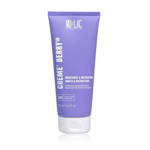 MULAC Haircare Hair Mask Creme' Berry 10 Moisturize & Restructure Intensive Nourishing Mask 200 Ml