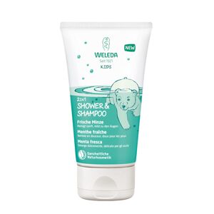 WELEDA 2 In 1 Shower & Shampoo Kids - Menta Fresca 150ml
