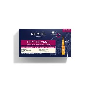 Phyto cyane Anticaduta Donna 12 Fiale Anticaduta Temporanea