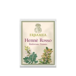 ERBAMEA Hennè Rosso Rinforzato Tiziano 10 buste da 100g (1Kg)