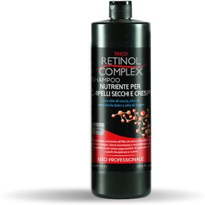 SHAMPOO CAPELLI SECCHI E CRESPI OLIO DI COCCO, MANDORLE E ARGAN 1000ml TRICO RETINOL COMPLEX