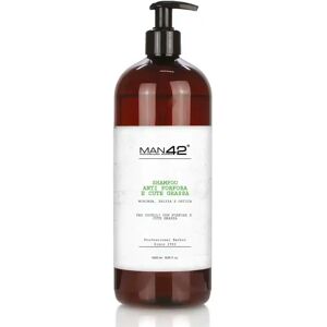 SHAMPOO ANTI GRASSO e FORFORA 1 LT MAN 42