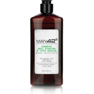 SHAMPOO ANTI GRASSO e FORFORA 250 ml MAN 42