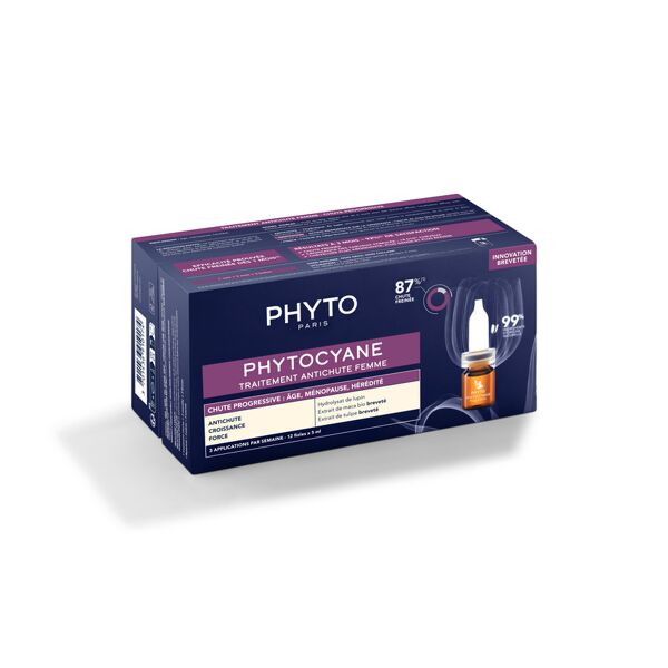 phyto (laboratoire native it.) phyto phytociane trattamento anticaduta donna caduta progressiva 12 fiale da 5ml