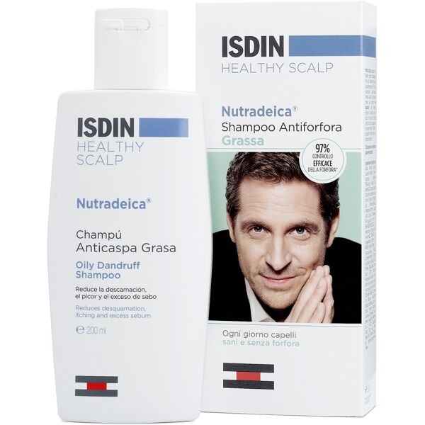 isdin srl nutradeica shampoo antiforfora grassa 200ml