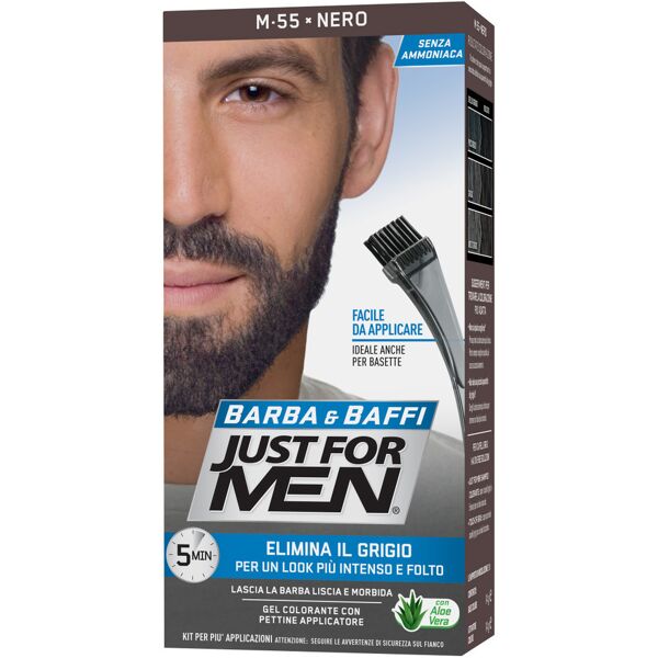 antica farmacia orlandi just for men barba e baffi m55 nero