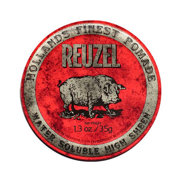 reuzel pomade red water soluble high sheen 35 g