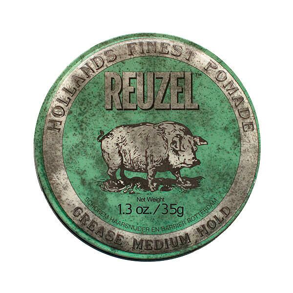 reuzel pomade green grease medium hold 35 g