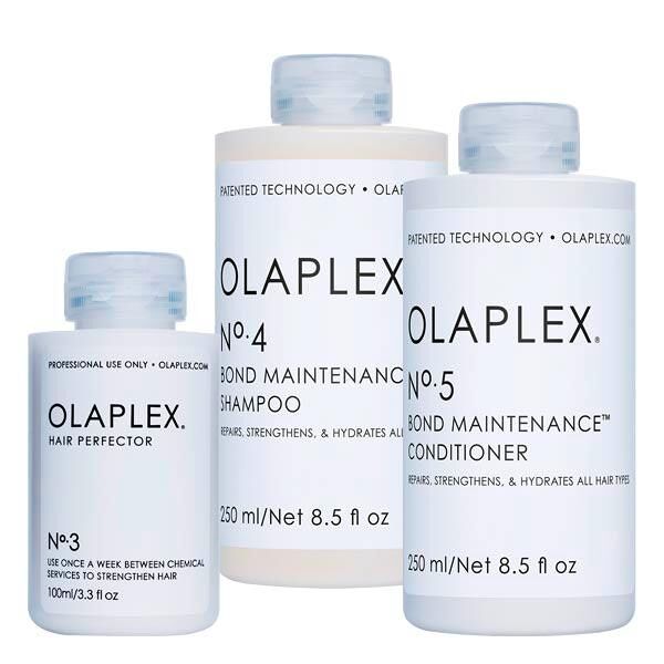 olaplex care trio no. 3 + no. 4 + no. 5