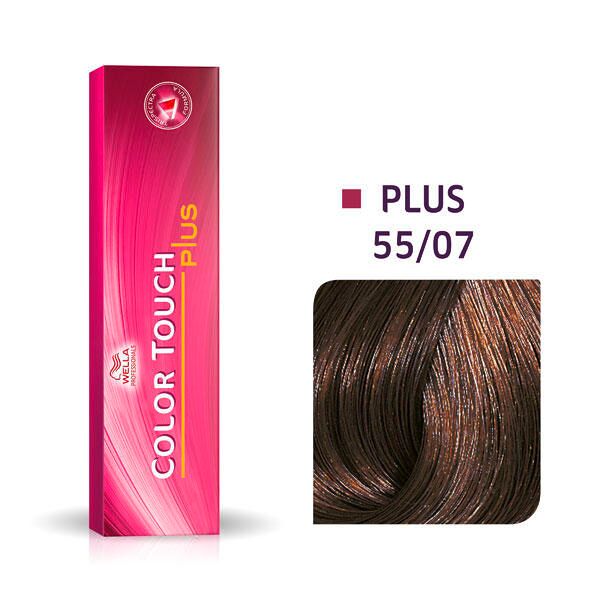 wella color touch plus 55/07 marrone chiaro intensivo marrone naturale