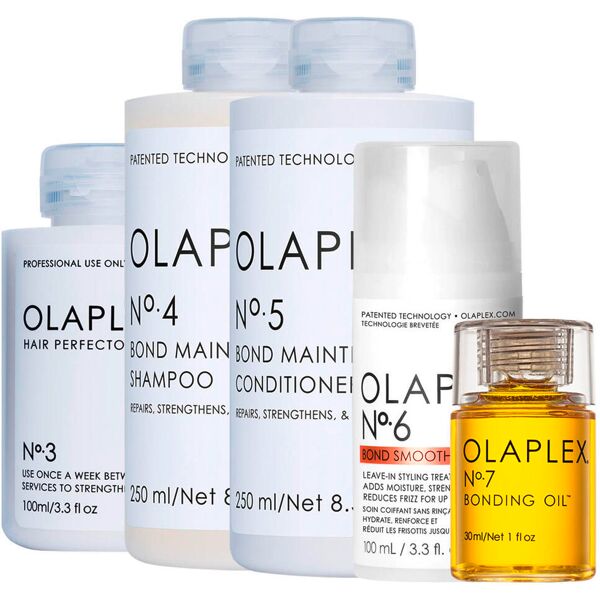 olaplex mega care set no. 3 + no. 4 + no. 5 + no. 6 + no. 7