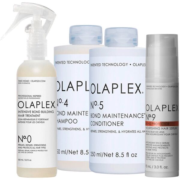 olaplex set no. 0 + no. 4 + no. 5 + no. 9