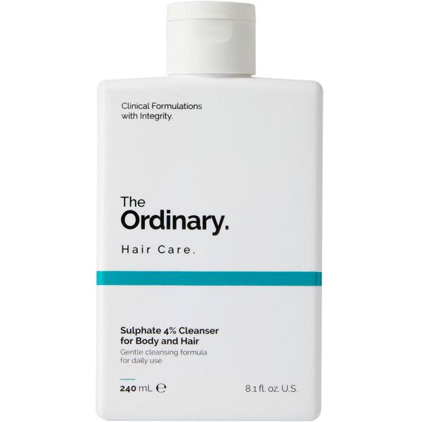 the ordinary hair care sulphate 4% cleanser for body and hair 240 ml