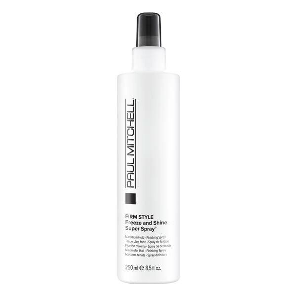 paul mitchell firm style freeze and shine super spray 250 ml