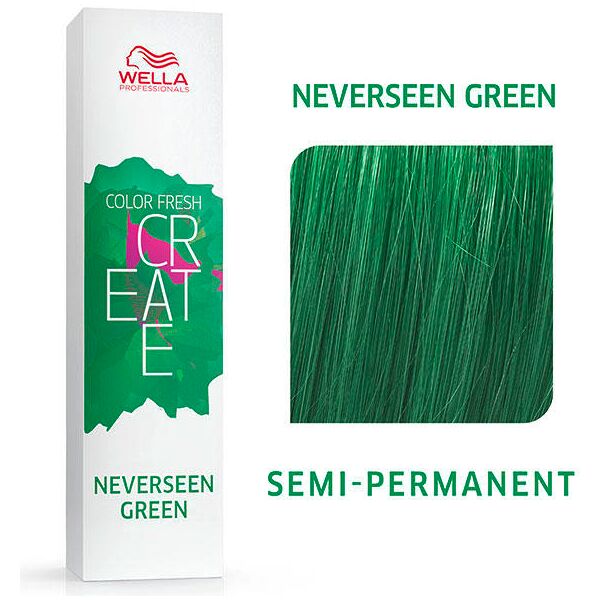 wella color fresh create never seen green, 60 ml