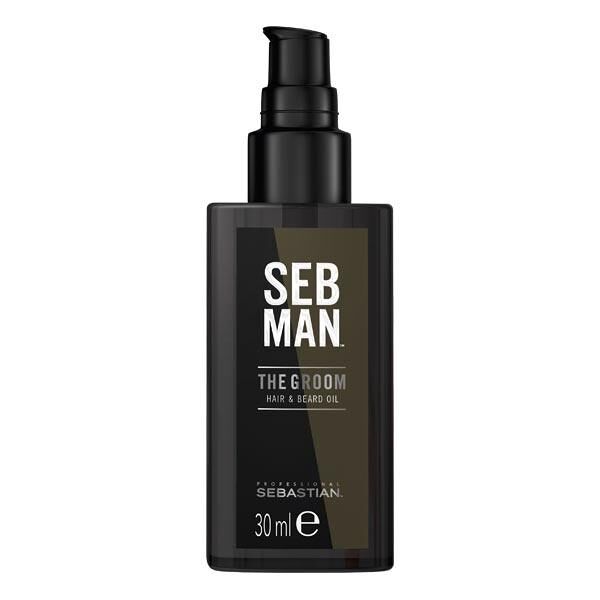 sebastian seb man the groom hair & beard oil 30 ml