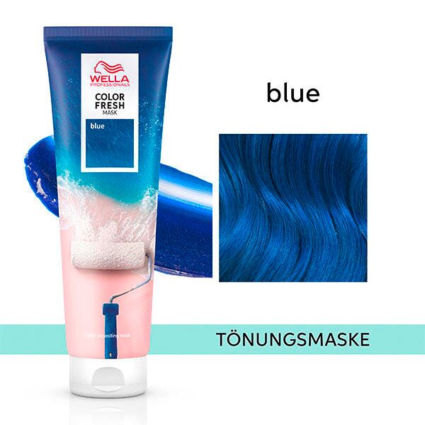 wella color fresh mask blue 150 ml