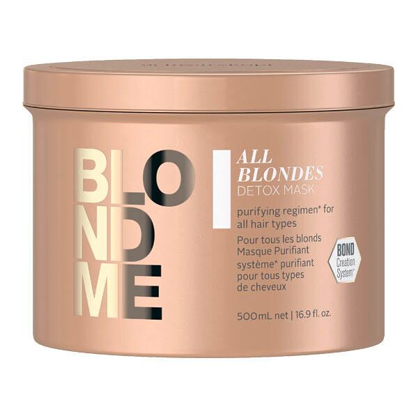 schwarzkopf professional blondme blonde detox mask 500 ml