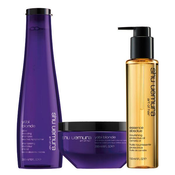 shu uemura yūbi blonde cool highlights set