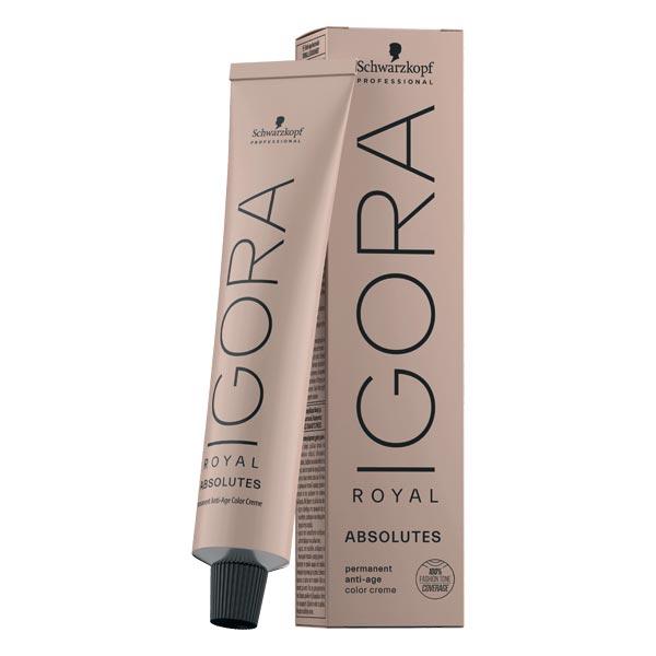 schwarzkopf professional schwarzkopf igora assoluto 6-60 biondo scuro cioccolato naturale tubo 60 ml