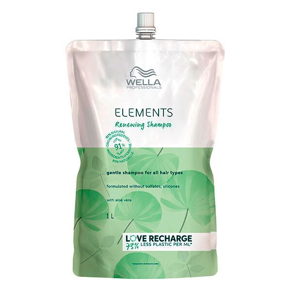 wella elements renewing shampoo nachfüllpack 1 liter