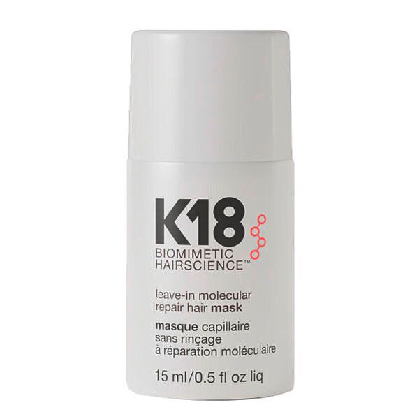 k18 biomimetic hairscience leave-in molecular repair hair mask 15 ml