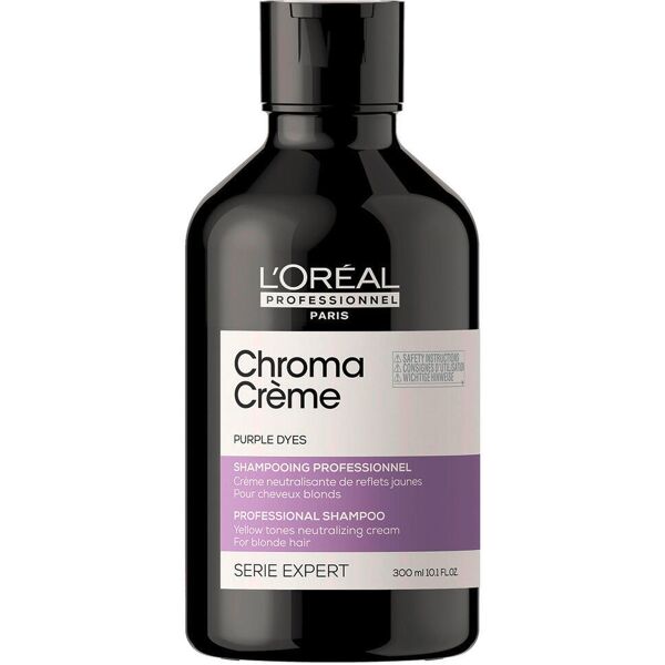 l'oréal professionnel paris serie expert chroma crème professional shampoo purple 300 ml viola