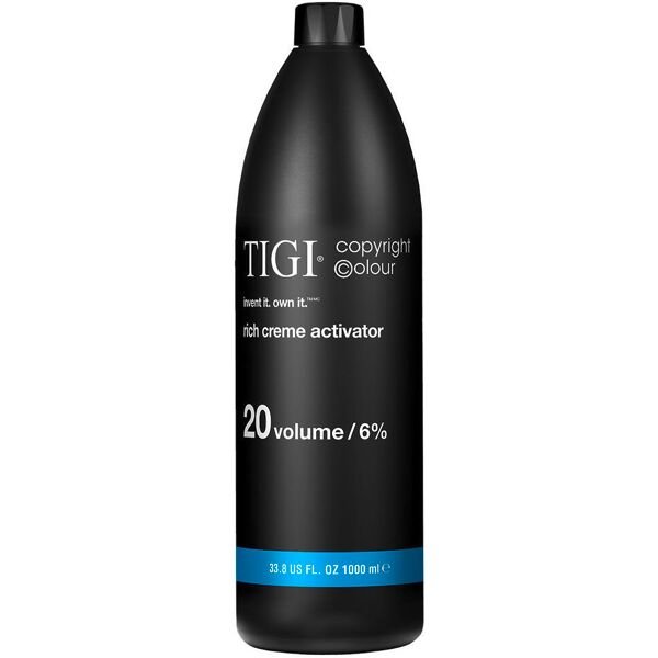 tigi copyright colour rich creme activator 6 % - 20 vol. 1 liter