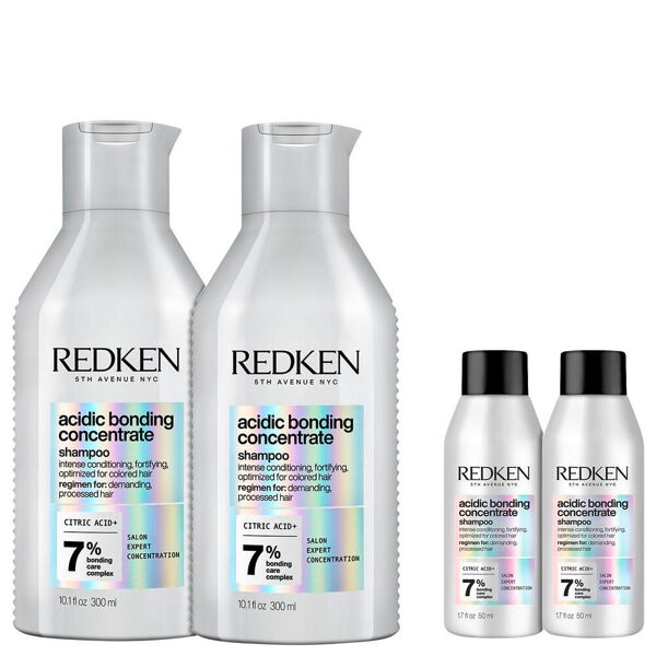 redken acidic bonding concentrate duo pack shampoo