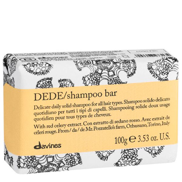 davines essential haircare dede shampoo bar 100 g