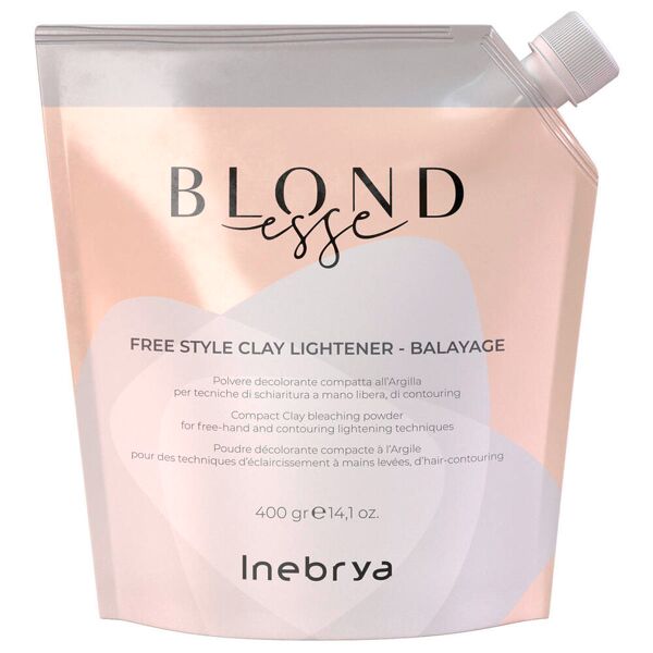 inebrya blondesse free style clay lightener - balayage 400 g